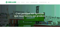 Desktop Screenshot of greenalgerie.com
